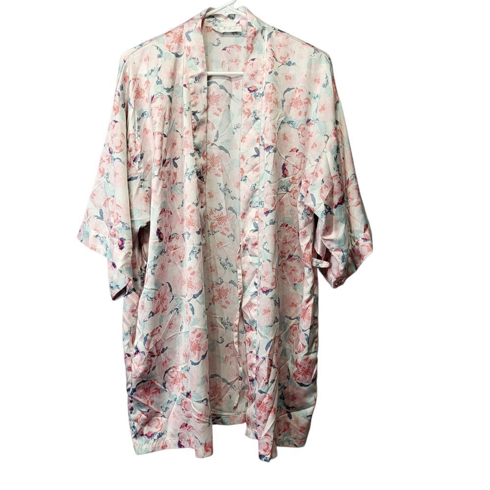 Icing Floral Belted Kimono Robe‎ Size Small/Medium